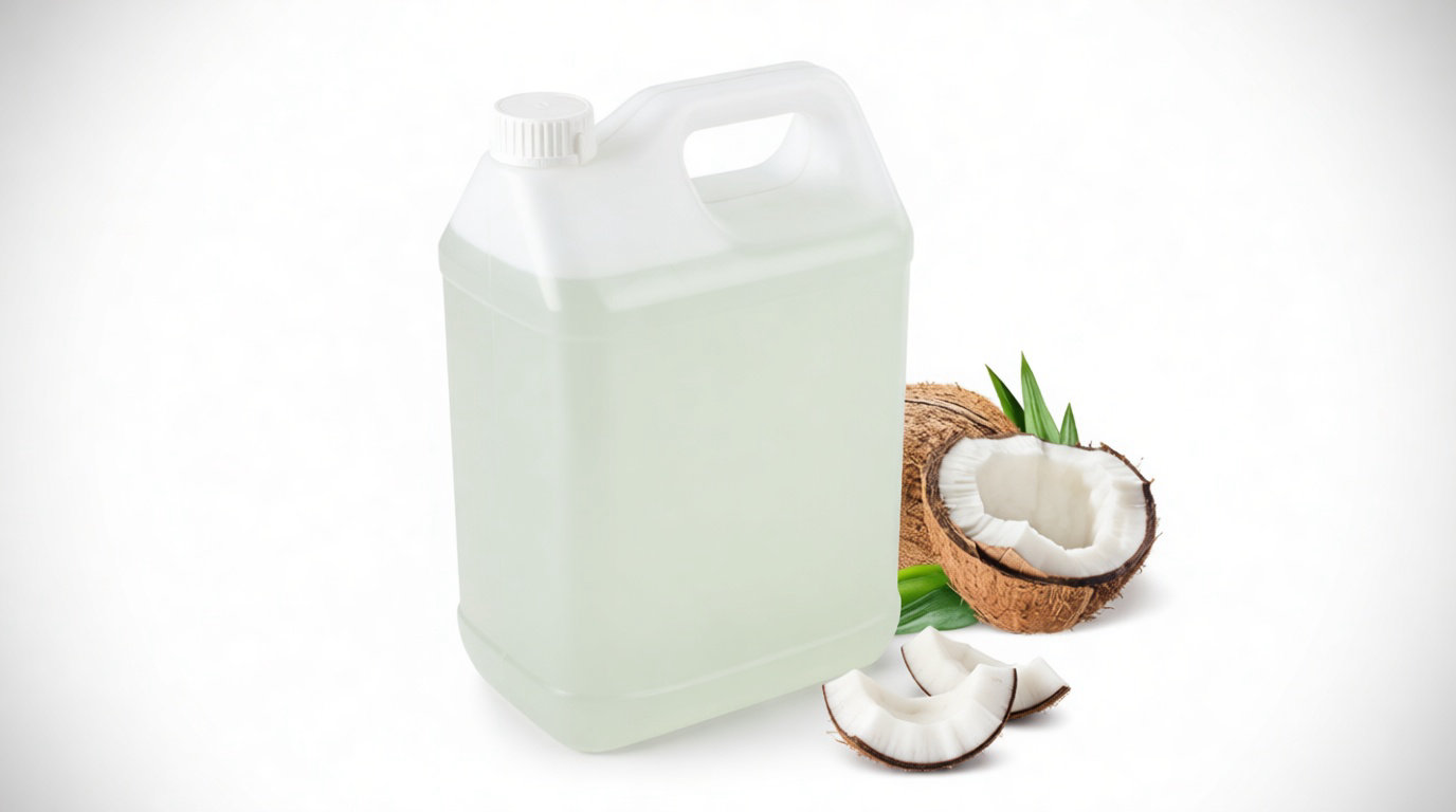 L'huile de coco fractionnée, l'onctuosité sans résidu gras